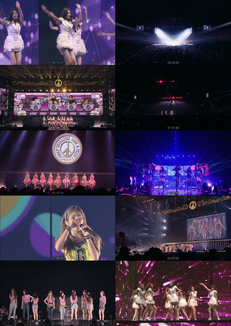 Girls Generation 少女时代 Japan 3rd Tour Limited Edition 14 蓝光原盘1080p mv 37 9g 哆咪影音