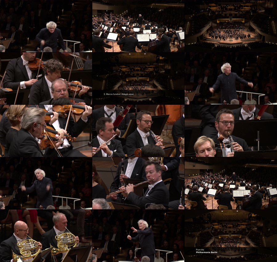 贝多芬交响曲全集 Simon Rattle 西蒙·拉特 – Beethoven Symphonies 1-9 (2BD) 1080P蓝光原盘 [BDMV 87.6G]Blu-ray、古典音乐会、蓝光演唱会8