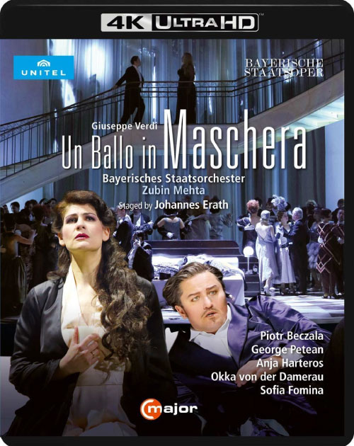 威尔第歌剧 : 假面舞会 Giuseppe Verdi : Un Ballo in Maschera (Zubin Mehta, Johannes Erath) (2016) 4K蓝光原盘 [2160P BDMV 36.8G]4K、Blu-ray、歌剧与舞剧、蓝光演唱会