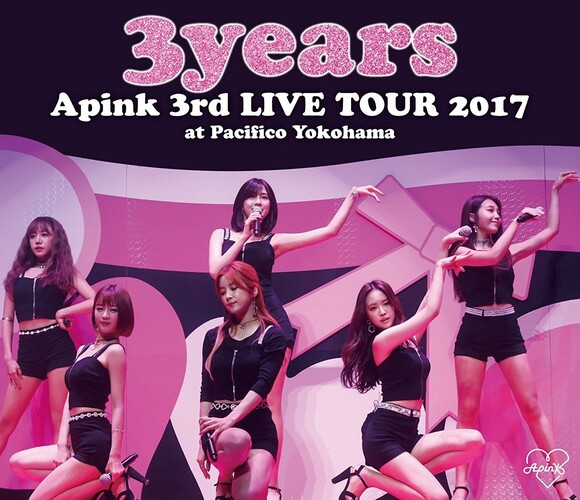 Apink (A Pink) – 3rd LIVE TOUR 2017 ~3YEARS~ 第三次日本巡回演唱会1080P蓝光原盘 [BDMV 43.2G]