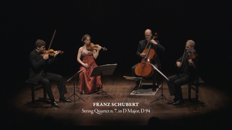 Cuarteto Casals – FRANZ SCHUBERT : String Quartets #1 – Live in Barcelona (2016) 1080P蓝光原盘 [BDMV 22.2G]Blu-ray、古典音乐会、蓝光演唱会2