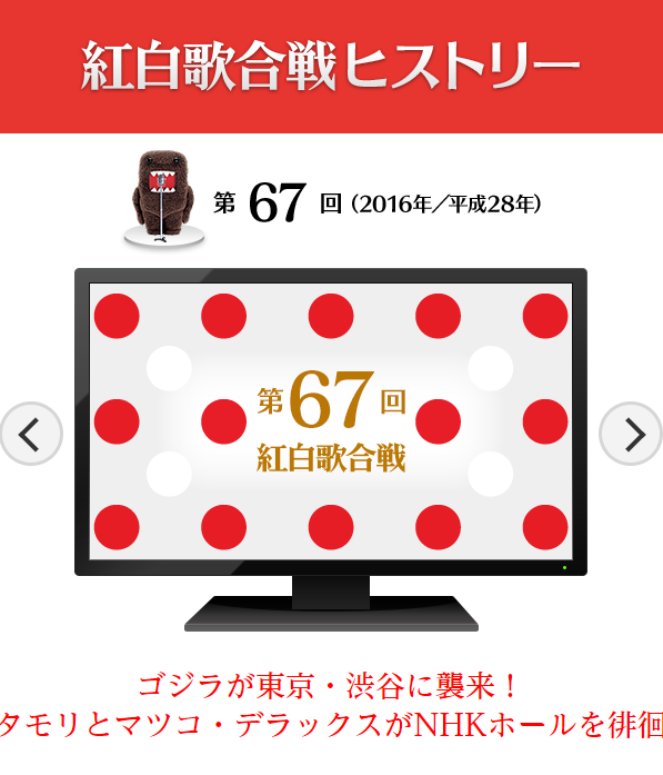 第67回红白歌会 (NHK紅白歌合戦) (2016) 1080P-HDTV [TS 26.2G]HDTV、日本演唱会、蓝光演唱会