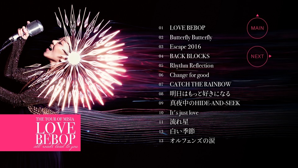 MISIA 米希亚 – THE TOUR OF MISIA : LOVE BEBOP 横滨演唱会最终场 (2017) 1080P蓝光原盘 [BDISO 36.7G]Blu-ray、日本演唱会、蓝光演唱会4