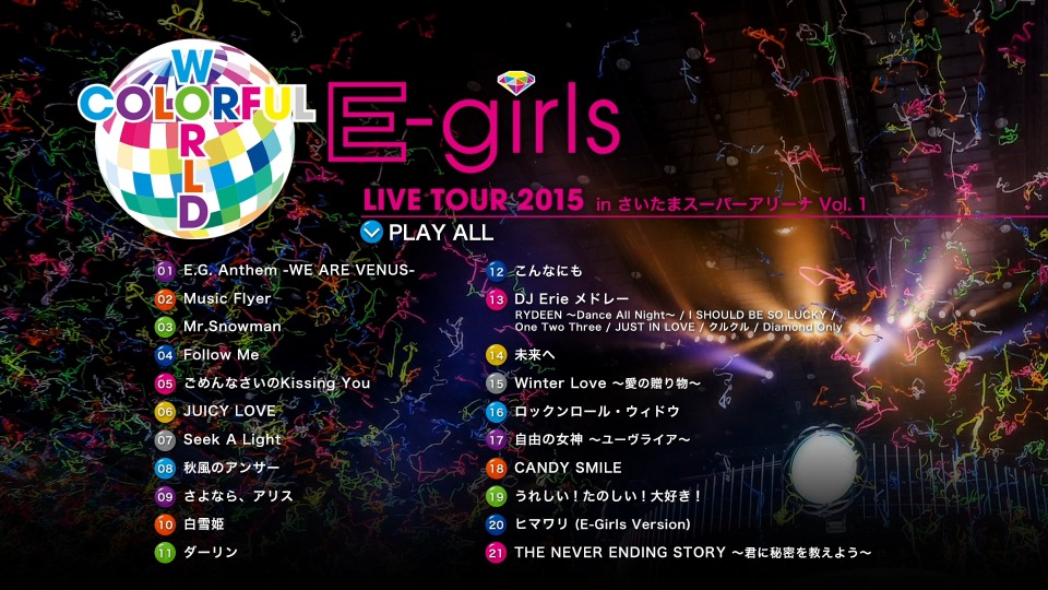 E-girls - E.G. SMILE -E-girls BEST- MV+ݳ (2016) 1080Pԭ [3BD BDISO 88.1G]