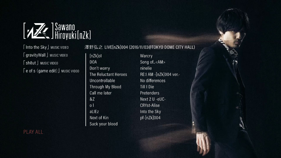 澤野弘之sawanohiroyuki Nzk Live Nzk 004 2v Alk 初回生産限定盤 17 1080p蓝光原盘 iso Cd 25 2g 哆咪影音