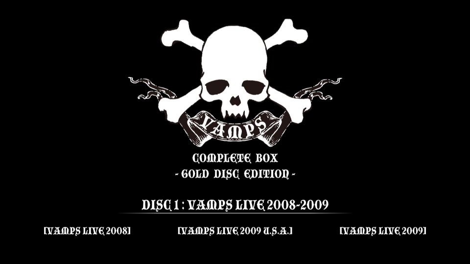 VAMPS (HYDE, 彩虹乐队) – COMPLETE BOX – GOLD DISC Edition – (2018