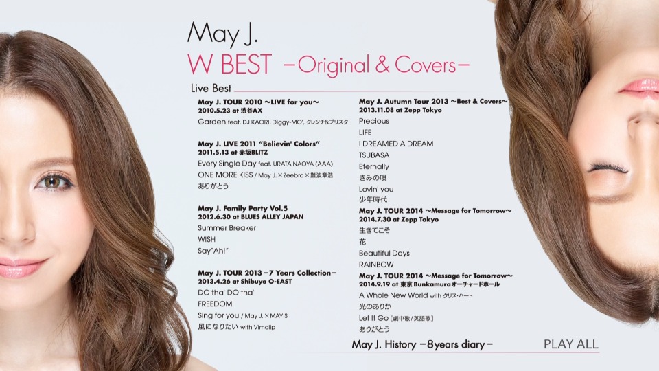 May J W Best Original Covers 15 1080p蓝光原盘 2bd iso 77 5g 哆咪影音