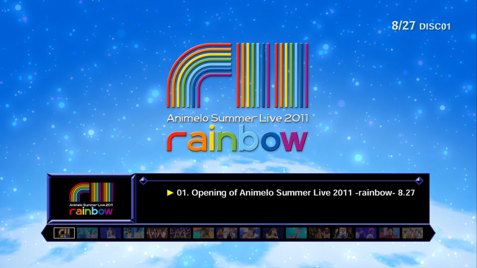 Animelo Summer Live 11 Rainbow 12 1080p蓝光原盘 4bd iso 152 3g 哆咪影音