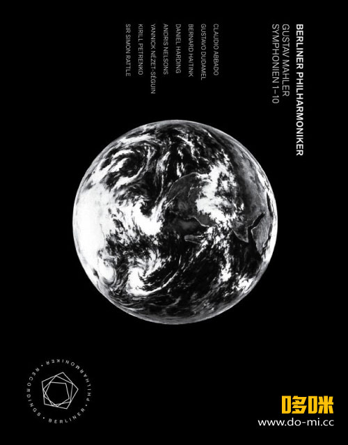 柏林爱乐乐团与八位不同指挥家 : 马勒交响曲全集 Berliner Philharmoniker – Mahler Symphonies Nos. 1-10 (2021) 1080P蓝光原盘 [4BD BDMV 151.8G]