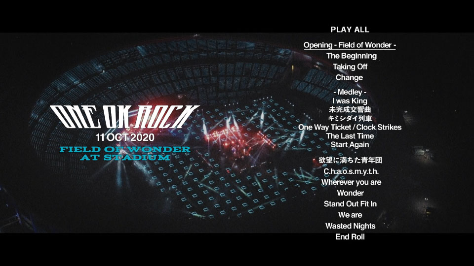 ONE OK ROCK – ONE OK ROCK 2020 Field of Wonder at Stadium (2021) 1080P蓝光原盘 [BDISO 28.6G]Blu-ray、Blu-ray、摇滚演唱会、日本演唱会、蓝光演唱会14