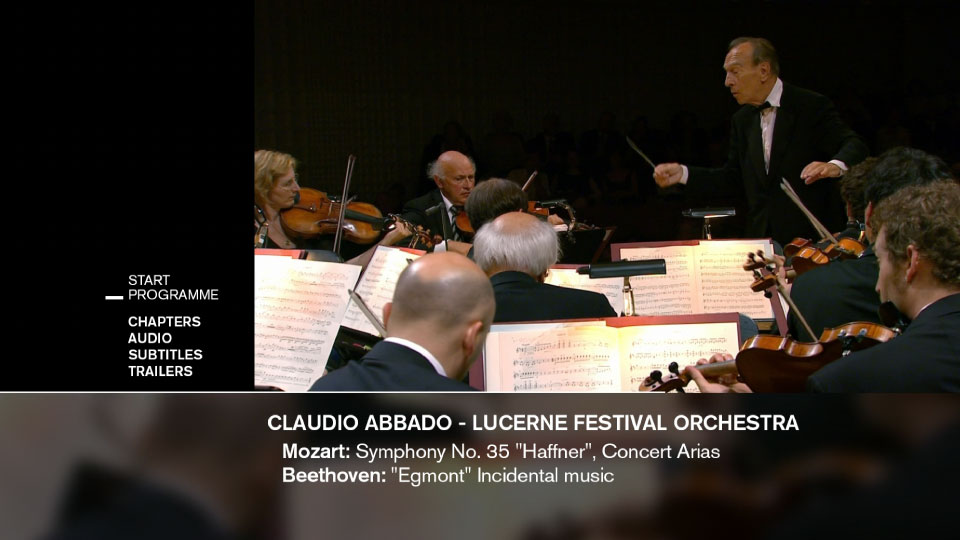 克劳迪奥·阿巴多 : 莫扎特与贝多芬 Claudio Abbado – Mozart Symphony 35 & Beethoven Egmont (2014) 1080P蓝光原盘 [BDMV 21.4G]Blu-ray、古典音乐会、蓝光演唱会12