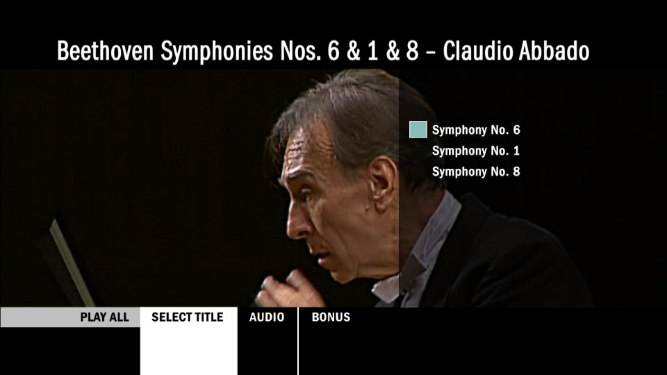 克劳迪奥·阿巴多 : 贝多芬交响曲全集 Claudio Abbado – Beethoven Symphonies Nos. 1-9 (2013) 1080P蓝光原盘 [4BD BDMV 96.5G]Blu-ray、古典音乐会、蓝光演唱会6