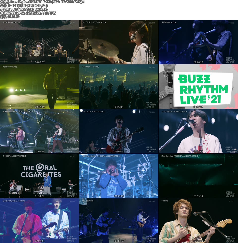Buzz Rhythm LIVE 2021 (NTV+ HD 2021.12.25) 1080P HDTV [TS 33.6G]HDTV、日本演唱会、蓝光演唱会6