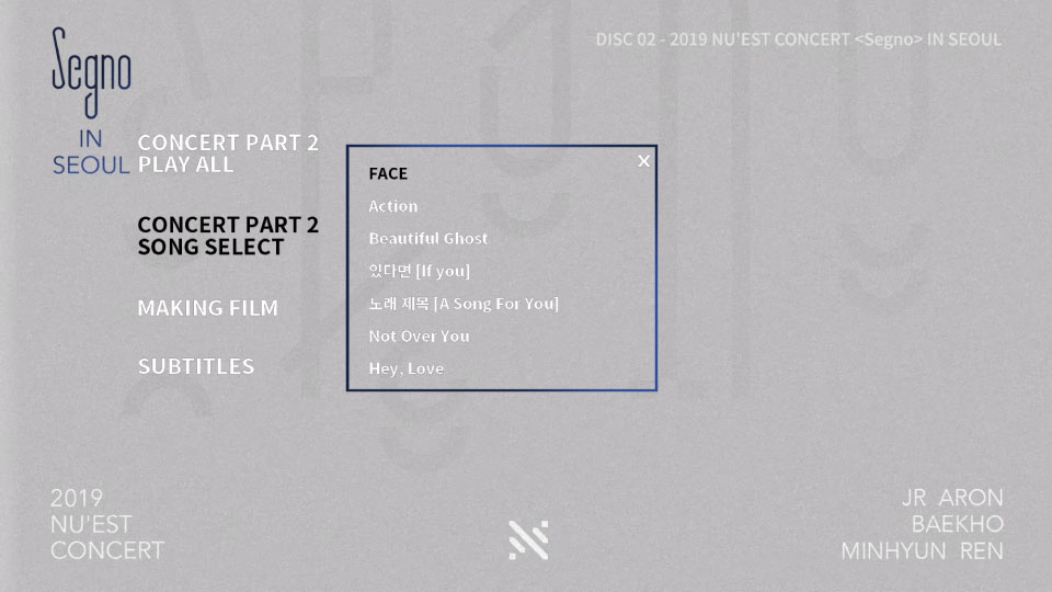 NU′EST – 2019 NU′EST CONCERT Segno IN SEOUL (2020) 1080P蓝光原盘 [2BD BDISO 56.7G]Blu-ray、蓝光演唱会、韩国演唱会18