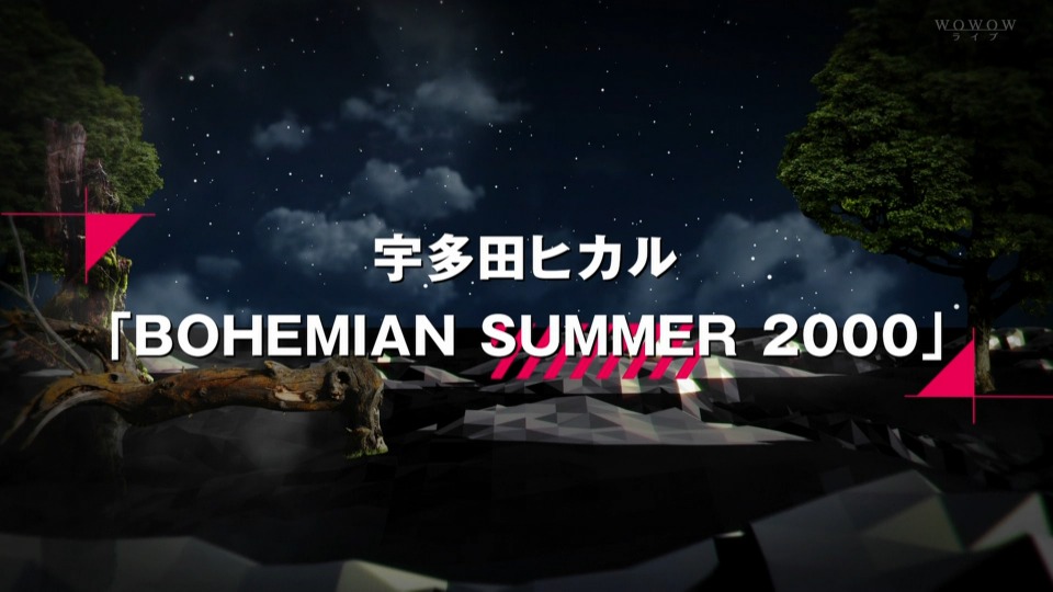 宇多田ヒカル – BOHEMIAN SUMMER 2000 (WOWOW 2014.06.08) [HDTV 21.9G]HDTV、日本现场、音乐现场2