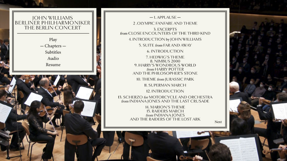约翰·威廉姆斯 柏林音乐会 John Williams, Berliner Philharmoniker – The Berlin Concert (2022) 1080P蓝光原盘 [2BD BDMV 56.1G]Blu-ray、古典音乐会、推荐演唱会、蓝光演唱会14
