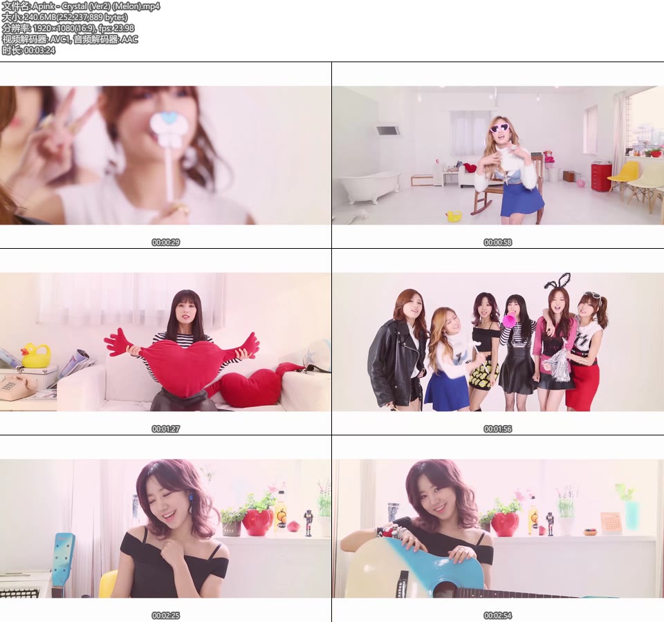 Apink – Crystal (Ver2) (Melon) (官方MV) [1080P 240M]Master、韩国MV、高清MV2