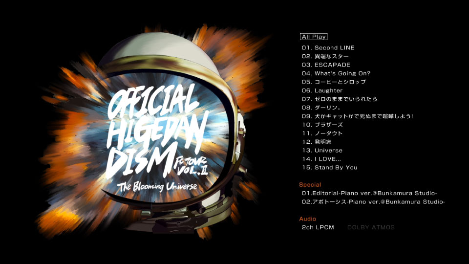 Official髭男dism – FC Tour Vol.2 The Blooming Universe ONLINE (2021) 1080P蓝光原盘 [BDISO 30.5G]Blu-ray、日本演唱会、蓝光演唱会12