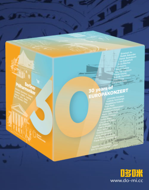 欧洲音乐会30周年蓝光套装 Europakonzert 30 Anniversary Blu-ray Box 1991-2021 (2022) 1080P蓝光原盘 [31BD BDMV 686G]