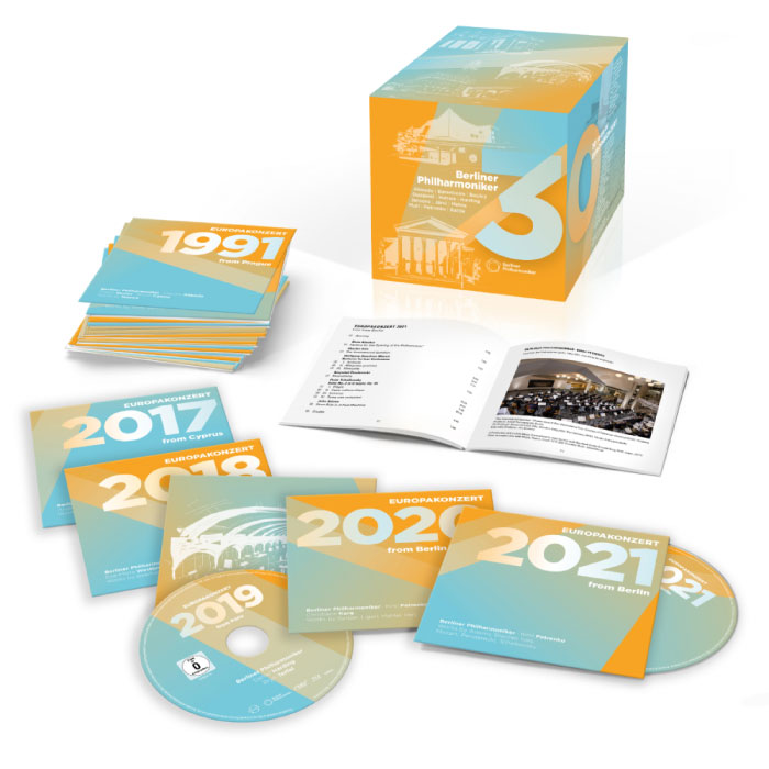 欧洲音乐会30周年蓝光套装 Europakonzert 30 Anniversary Blu-ray Box 1991-2021 (2022) 1080P蓝光原盘 [31BD BDMV 686G]Blu-ray、古典音乐会、推荐演唱会、蓝光演唱会2