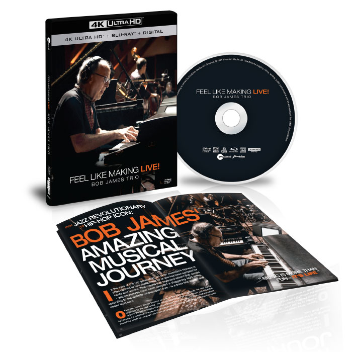 [4K] Bob James Trio – Feel Like Making LIVE! (2022) 2160P蓝光原盘 [BDMV 82.2G]4K、Blu-ray、欧美演唱会、蓝光演唱会2