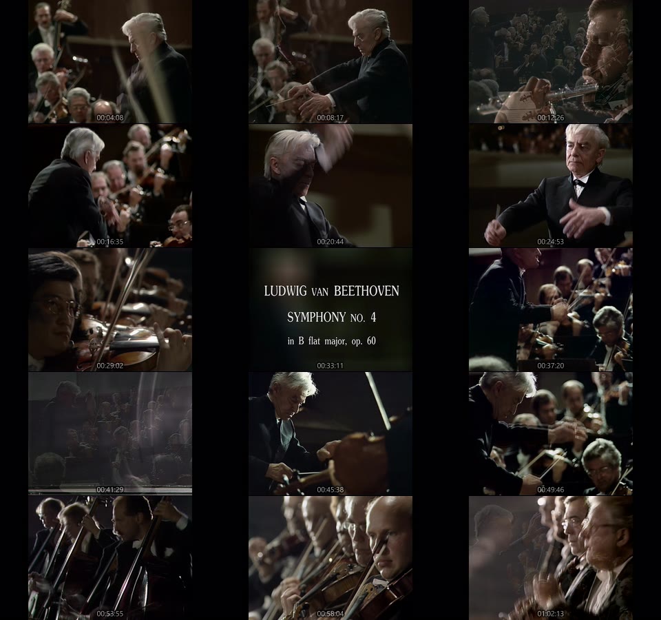 卡拉扬 – 贝多芬第四/五交响曲 Herbert von Karajan & BPO – Beethoven Symphony Nos. 4 & 5 (2019) 1080P蓝光原盘 [BDMV 17.3G]Blu-ray、古典音乐会、蓝光演唱会14