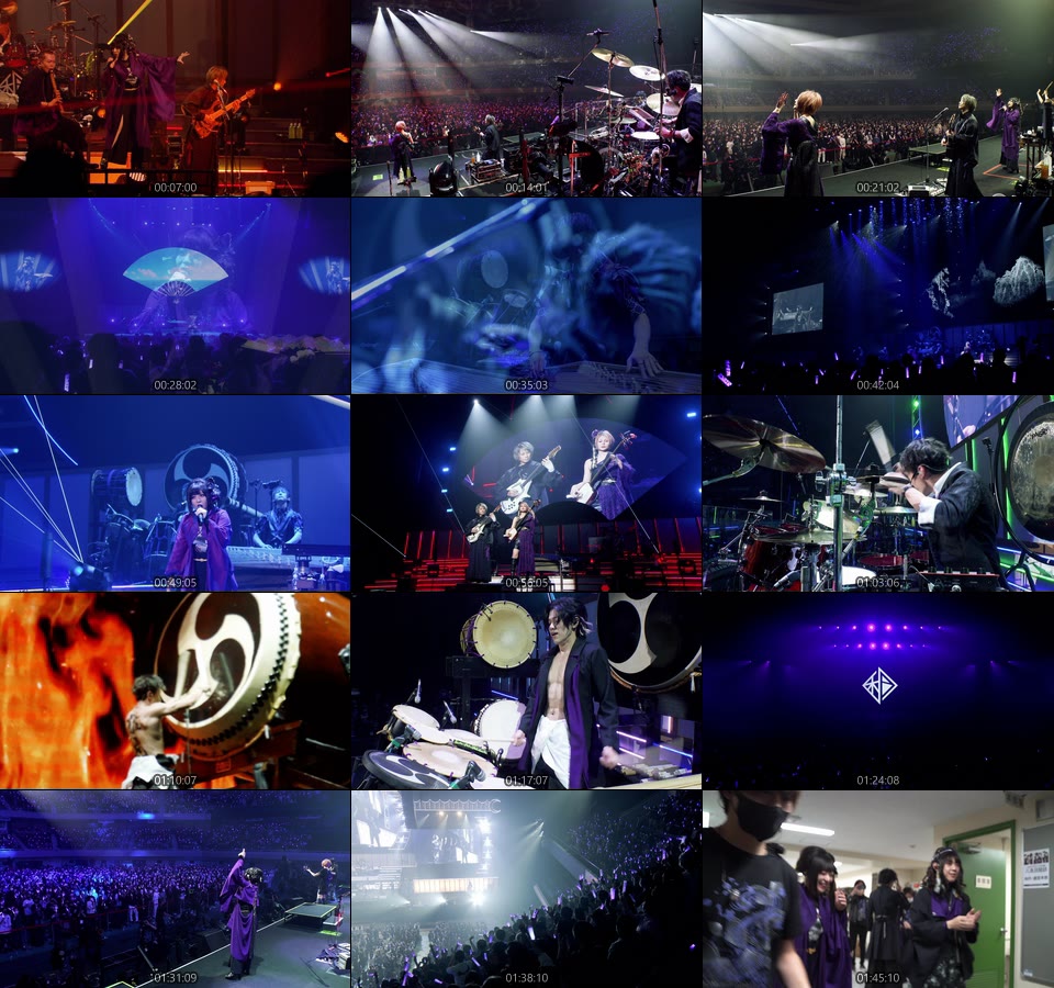 和楽器バンド (和乐器乐队, Wagakki Band) – 大新年会2022 日本武道館~八奏見聞録~ (2022) 1080P蓝光原盘 [BDISO 32.7G]Blu-ray、日本演唱会、蓝光演唱会16