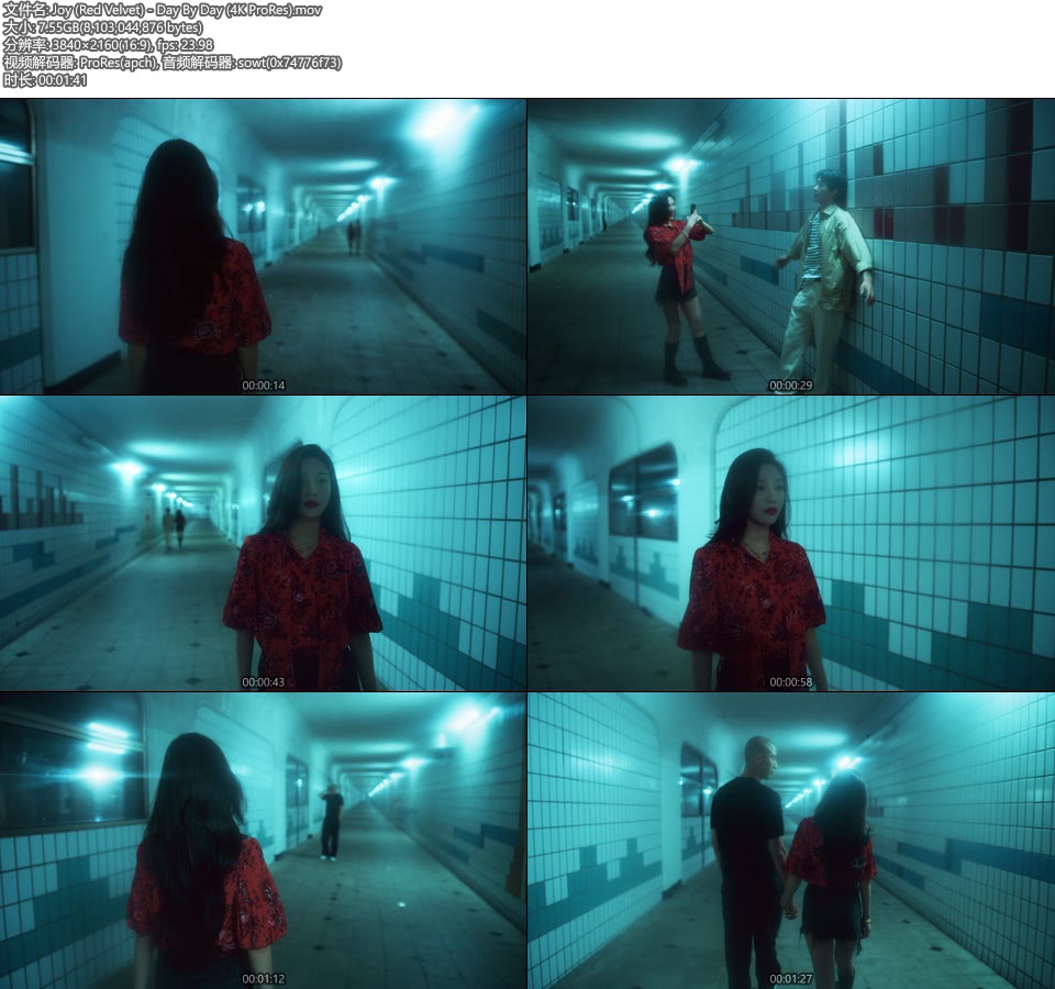 [PR/4K] Joy (Red Velvet) – Day By Day (官方MV) [ProRes] [2160P 7.55G]4K MV、ProRes、韩国MV、高清MV2