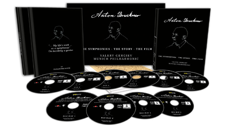 捷杰耶夫 布鲁克纳交响曲全集 Anton Bruckner – The Symphonies, The Story, The Film (Valery Gergiev, Munich Philharmonic) (2020) 1080P蓝光原盘 [4BD BDMV 164.7G]Blu-ray、古典音乐会、蓝光演唱会2