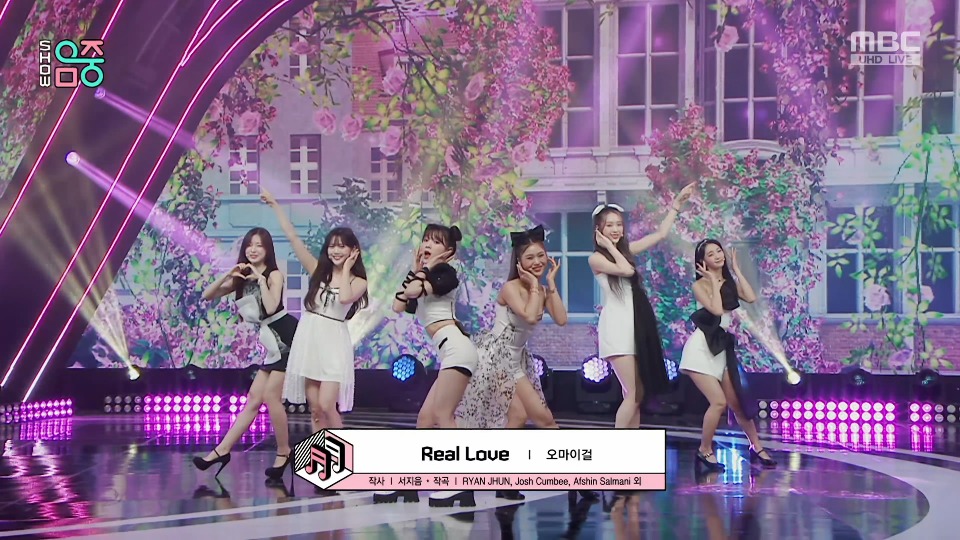 [4K60P] OH MY GIRL – Real Love (Music Core MBC 20220409) [UHDTV 2160P 2.07G]4K LIVE、HDTV、韩国现场、音乐现场