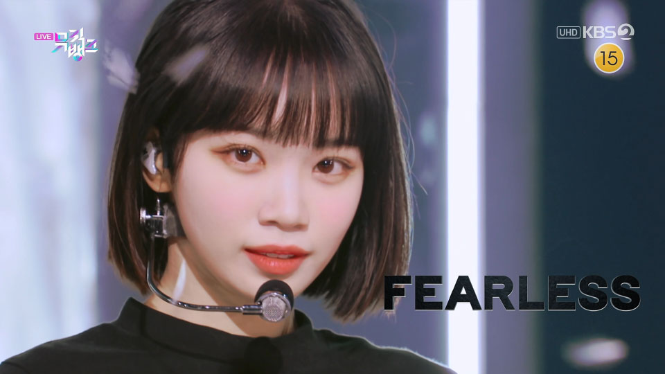 [4K60P] LE SSERAFIM – Blue Flame + FEARLESS (Music Bank KBS 20220506) [UHDTV 2160P 1.94G]