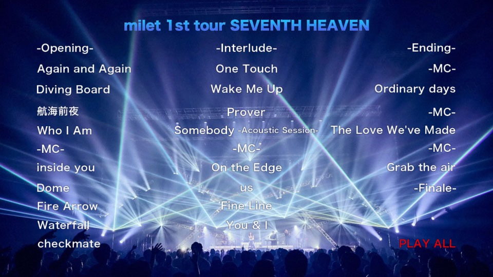 milet – 1st tour SEVENTH HEAVEN (2022) 1080P蓝光原盘 [BDISO 22.3G]Blu-ray、推荐演唱会、日本演唱会、蓝光演唱会16