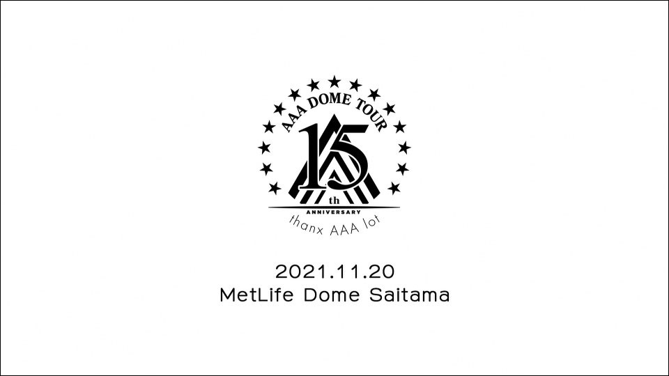 AAA – AAA DOME TOUR 15th ANNIVERSARY -thanx AAA lot- [Blu-ray4枚組] (2022) 1080P蓝光原盘 [4BD BDISO 96.7G]Blu-ray、推荐演唱会、日本演唱会、蓝光演唱会28