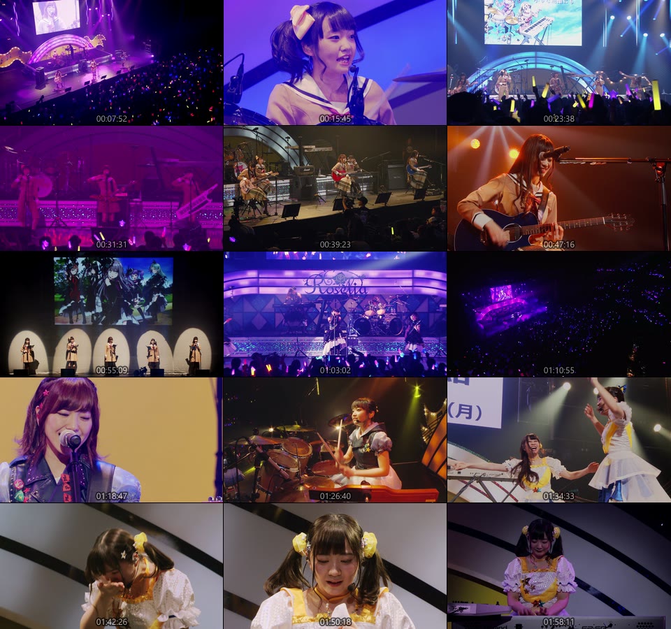 Bang Dream Poppin Party 15 17 Live Best 18 1080p蓝光原盘 4bd iso 142 9g 哆咪影音
