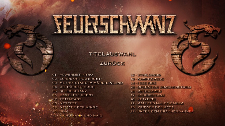Feuerschwanz 火尾 – Die Letzte Schlacht (2021) 1080P蓝光原盘 [2BD BDMV 67.2G]Blu-ray、Blu-ray、摇滚演唱会、欧美演唱会、蓝光演唱会12