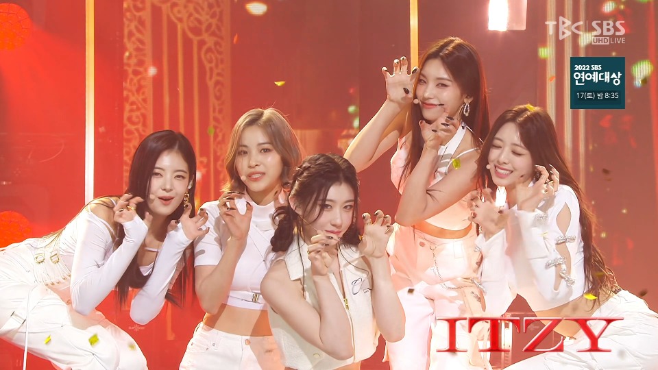 [4K60P] ITZY – Cheshire (Inkigayo SBS 20221211) [UHDTV 2160P 1.24G]