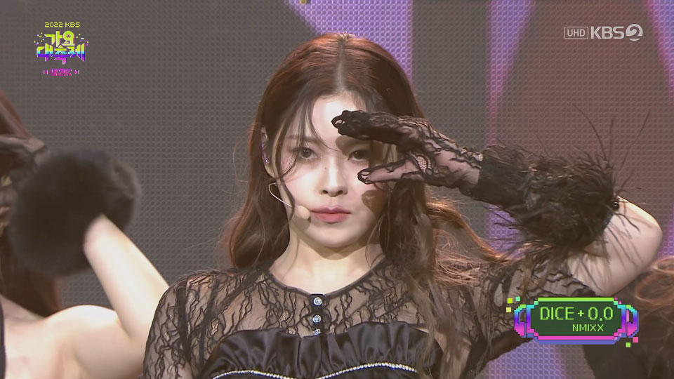 [4K60P] NMIXX – DICE + O.O (Gayo Daejun MBC 20221216) [UHDTV 2160P 2.21G]