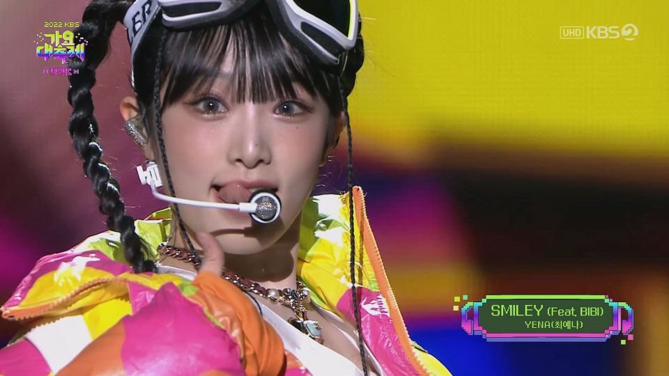 [4K60P] YENA – SMILEY (feat. BIBI) (Gayo Daejun MBC 20221216) [UHDTV 2160P 1.75G]