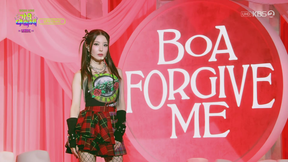 [4K60P] BoA 宝儿 – Forgive Me (Gayo Daejun MBC 20221216) [UHDTV 2160P 1.73G]4K LIVE、HDTV、韩国现场、音乐现场