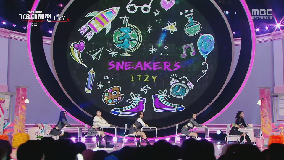[4K60P] ITZY – SNEAKERS + Boys Like You (Gayo Daejun MBC 20221231) [UHDTV 2160P 2.79G]
