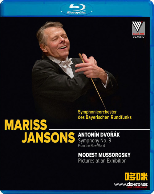扬颂斯 德沃夏克第九交响曲与穆索尔斯基 Dvorak Symphony No. 9 & Mussorgsky (Mariss Jansons, Bayerischen Rundfunks) (2016) 1080P蓝光原盘 [BDMV 20.3G]Blu-ray、古典音乐会、蓝光演唱会