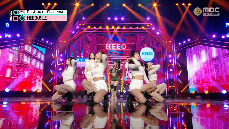 [4K60P] HEEO – Destiny or Challenge (Music Core MBC 20230128) [UHDTV 2160P 1.56G]