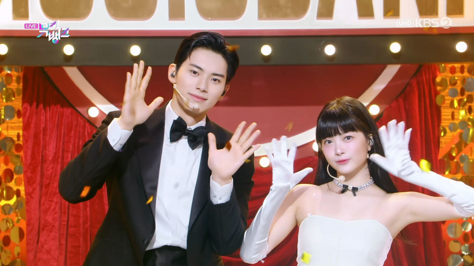 [4K60P] Chaemin x Eunchae – Entertainer (PSY) (Music Bank KBS 20230210) [UHDTV 2160P 838M]