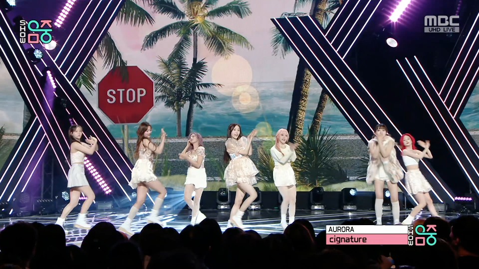 [4K60P] cignature – AURORA (Music Core MBC 20230211) [UHDTV 2160P 1.82G]