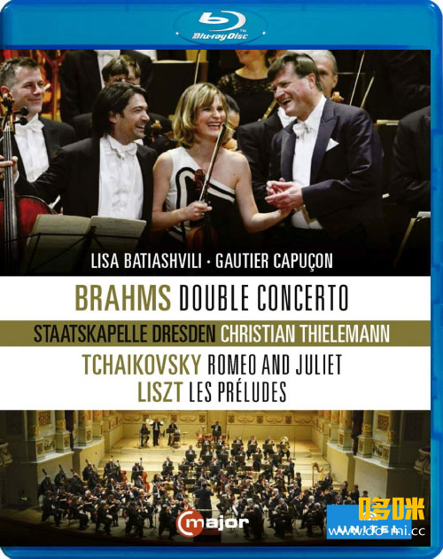 泰勒曼, 丽莎, 卡普松 勃拉姆斯双协奏曲 Brahms Double Concerto (Christian Thielemann, Lisa Batiashvili, Gautier Capucon) (2021) 1080P蓝光原盘 [BDMV 22.2G]Blu-ray、古典音乐会、蓝光演唱会
