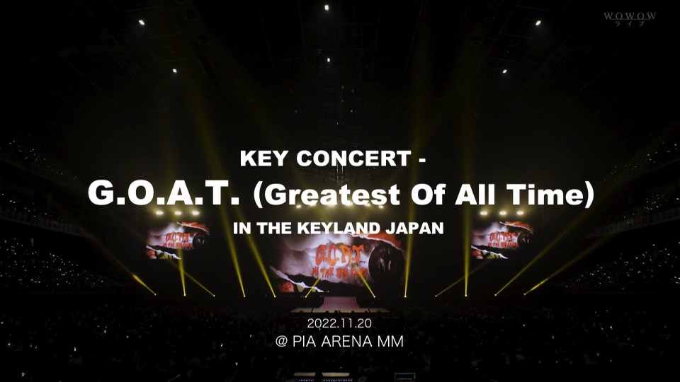 KEY – KEY CONCERT G.O.A.T. (Greatest Of All Time) IN THE KEYLAND JAPAN (WOWOW Live 2023.02.25) 1080P [HDTV 18.1G]HDTV、蓝光演唱会、韩国演唱会4