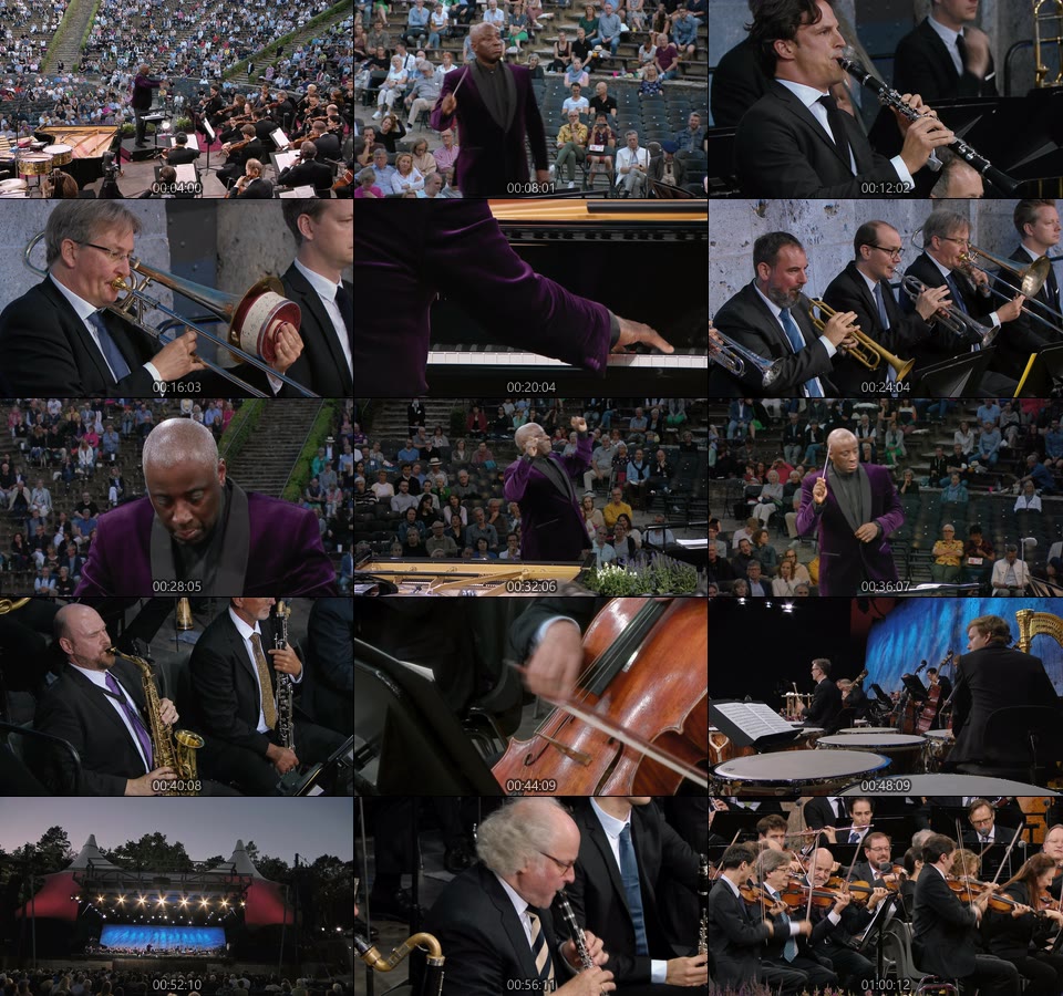 柏林森林音乐会 Waldbühne 2021 : American Rhythms (Wayne Marshall, Berliner Philharmoniker) (2022) 1080P蓝光原盘 [BDMV 18.1G]Blu-ray、古典音乐会、蓝光演唱会14