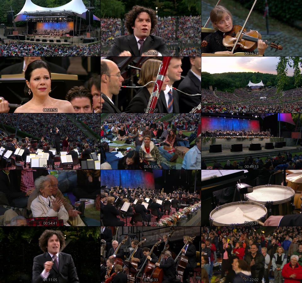 柏林森林音乐会 Waldbühne 2008 : Los Ritmos De La Noche (Gustavo Dudamel, Berliner Philharmoniker) (2022) 1080P蓝光原盘 [BDMV 20.8G]Blu-ray、古典音乐会、蓝光演唱会14