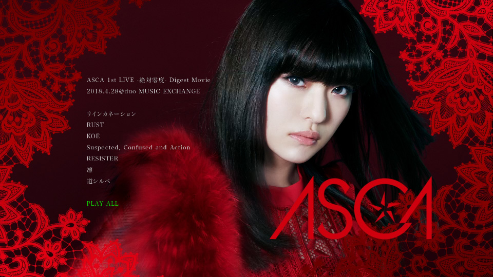 ASCA – 百歌繚乱 [初回生産限定盤A+B] (2019) 1080P蓝光原盘 [2BD BDISO 17.1G]Blu-ray、日本演唱会、蓝光演唱会16