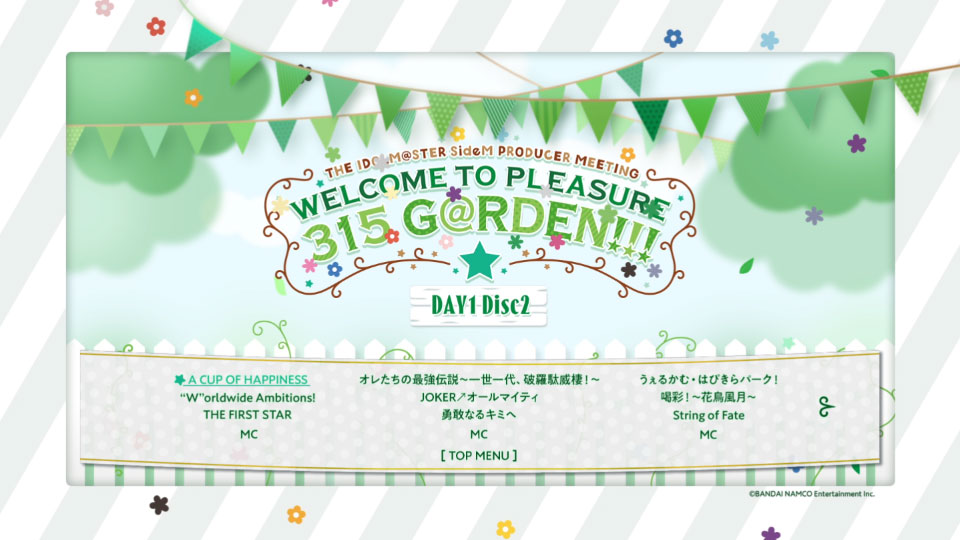 THE IDOLM@STER SideM PRODUCER MEETING WELCOME TO PLEASURE 315 G＠RDEN!!! EVENT Blu-ray (2021) 1080P蓝光原盘 [4BD BDISO 137.5G]Blu-ray、日本演唱会、蓝光演唱会6